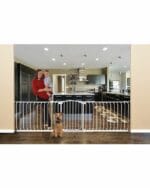 Zoe Auto Close Baby & Pet Security Gate 71-80cm - White Dreambaby - Image 3