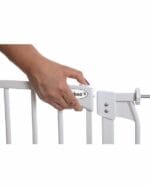 Zoe Auto Close Baby & Pet Security Gate 71-80cm - White Dreambaby - Image 4