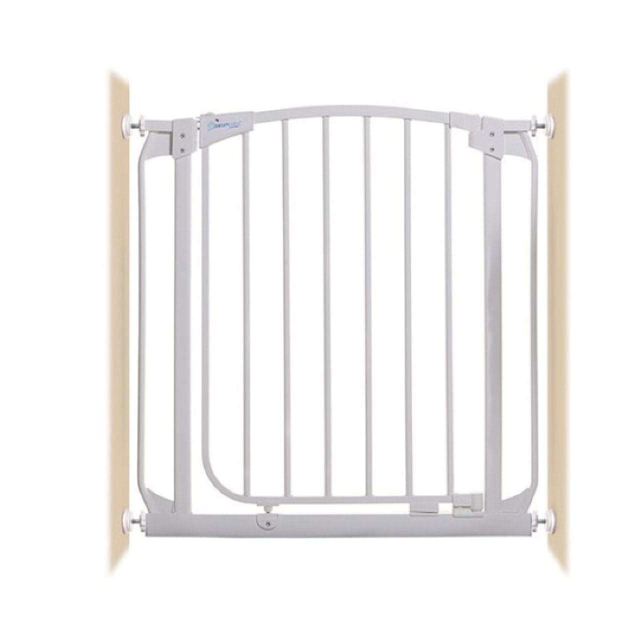 Zoe Auto Close Baby & Pet Security Gate 71-80cm - White Dreambaby Zoe Auto Close Baby & Pet Security Gate 71-80cm - White Dreambaby