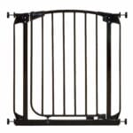 Zoe Auto Close Pet Security Gate 71-80cm - Black Dreambaby