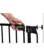 Zoe Auto Close Baby Security Gate 71-80cm - Black Dreambaby - Image 3