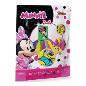 Minnie Mouse Sand Painting - Red Castle