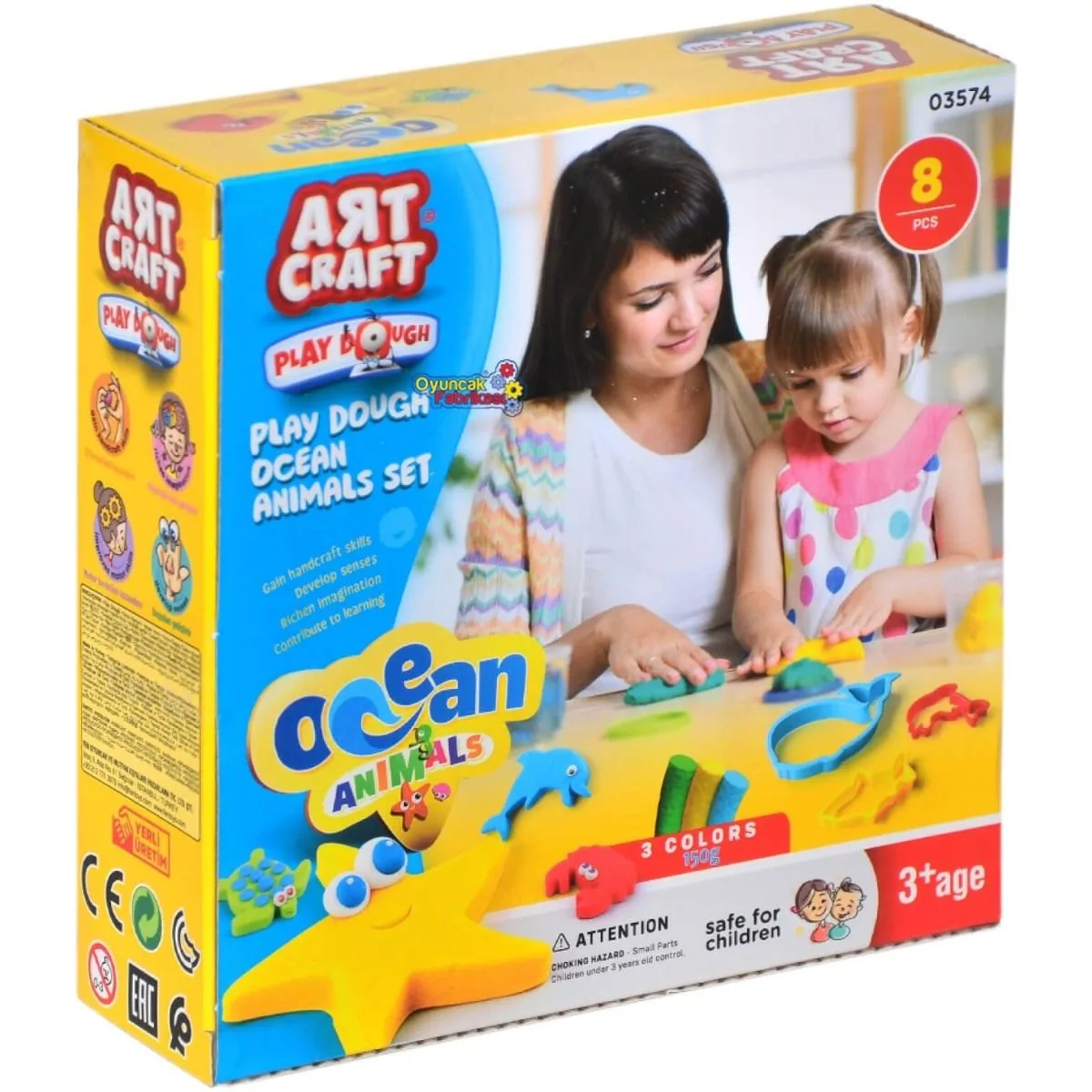 Ocean Animals Play Dough Dede - Image 2