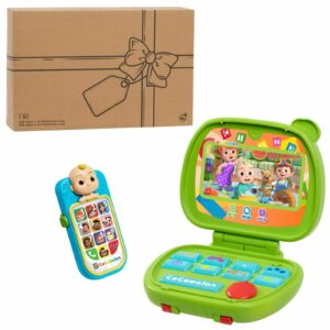 Cocomelon Phone & Laptop Toy Learning ELA Set