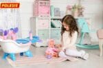 Polesie Doll Bath Set With Baby Doll - Image 4