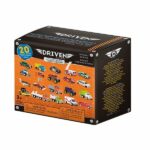 Pocket Fleet 2 (20 Pack)-Mini Toy Trucks and Airplane Driven