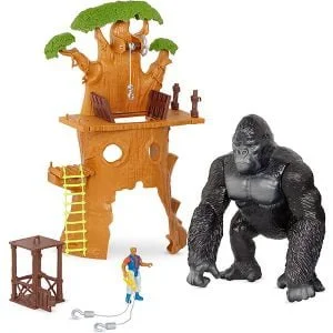 Terra Electronic Gorilla Treehouse Playset