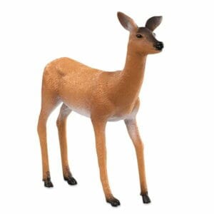 Terra White Tailed Doe Forest Animal Figurine