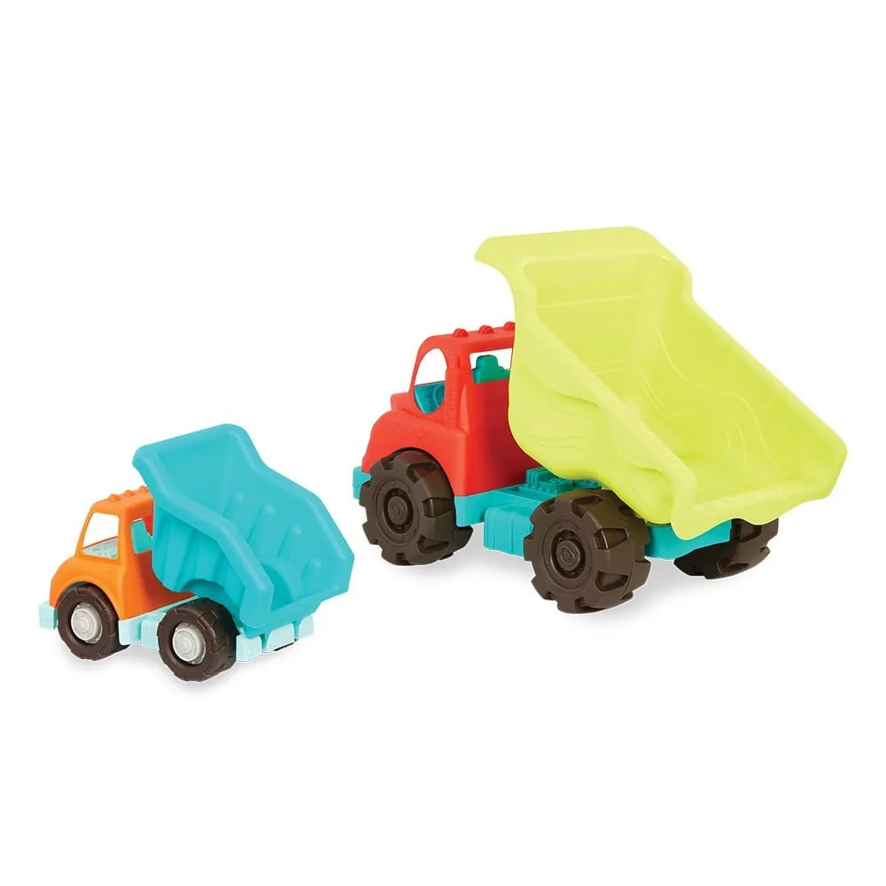 Dump truck & Smaller Truck B. toys - Image 4