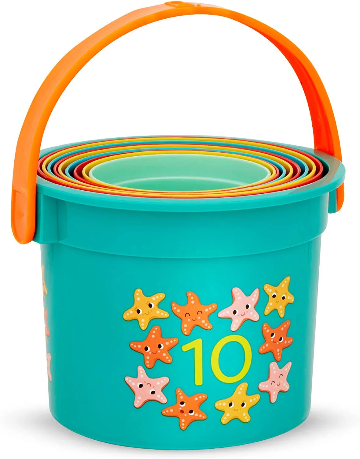 Stackable Bazillion Buckets B. toys - Image 4