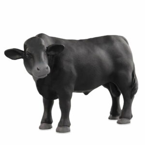 Terra Angus Bull Cattle Figurine