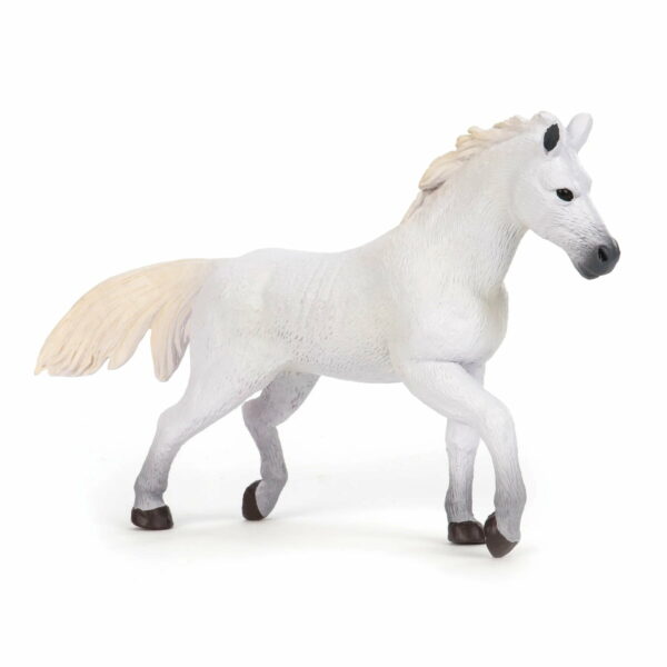Terra White Arabian Horse Figurine