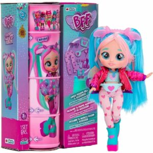 Cry Babies BFF Bruny Fashion Doll with 9+ Surprises