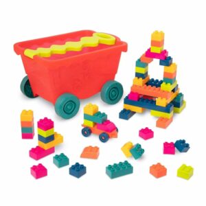 Building Blocks and Wagon B. toys