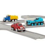 Pocket Pack Playset-Track Playset with Toy Vehicles Driven - Image 4