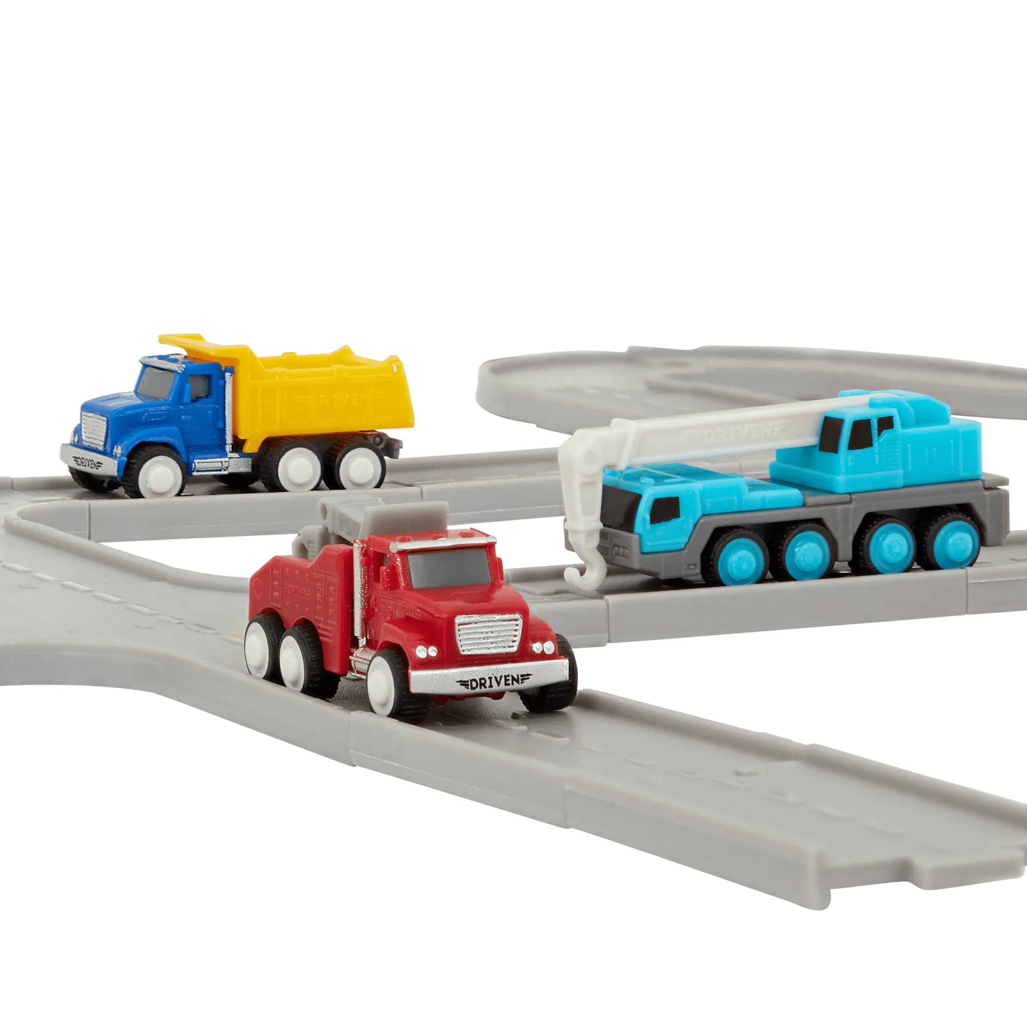 Pocket Pack Playset-Track Playset with Toy Vehicles Driven - Image 4