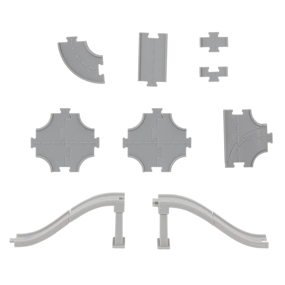 Pocket Pack Playset-Track Playset with Toy Vehicles Driven - Image 5