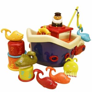 Fish & Splish Boat Bath Toy B. toys