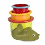 Fish & Splish Boat Bath Toy B. toys - Image 2