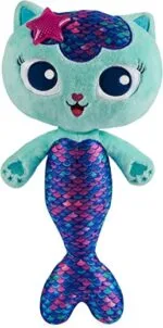 Gabby’s Dollhouse, 14-inch Interactive Talking Mercat Plush Kids Toys with Lights, Music and Phrases Stuffed Animals for Girls and Boys Ages 3 and up - Image 2