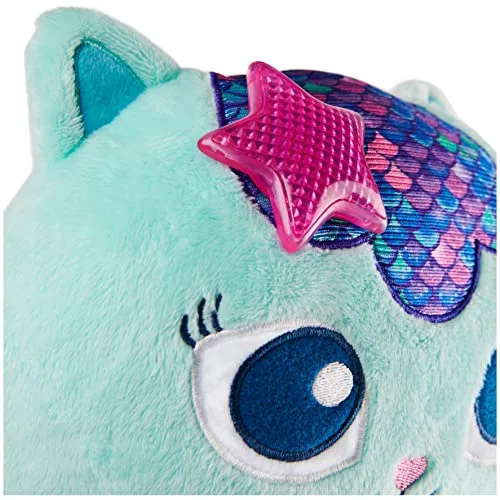 Gabby’s Dollhouse, 14-inch Interactive Talking Mercat Plush Kids Toys with Lights, Music and Phrases Stuffed Animals for Girls and Boys Ages 3 and up - Image 7