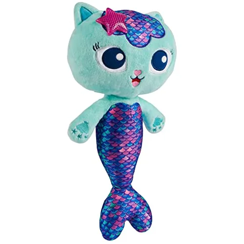 Gabby’s Dollhouse, 14-inch Interactive Talking Mercat Plush Kids Toys with Lights, Music and Phrases Stuffed Animals for Girls and Boys Ages 3 and up - Image 8