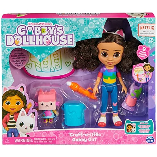 gabby s dollhouse gabby deluxe craft dolls and accessories with water pad 1 Le3ab Store