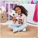Gabby's Dollhouse, 33cm Talking Pandy Paws Plush Toy with Lights, Music and 10 Sounds and Phrases - Image 3