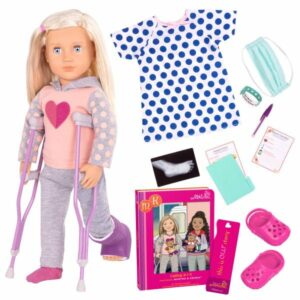 Martha 18-inch Posable Hospital Doll Our Generation