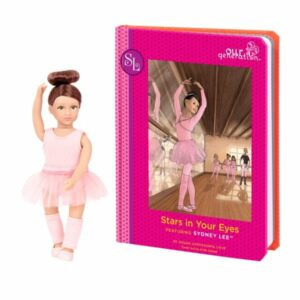 Mini Doll Sydney With Story Book Our Generation