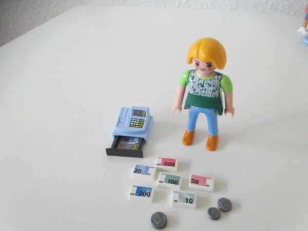 70685 Cashier Girl Playmobil 2 Le3ab Store