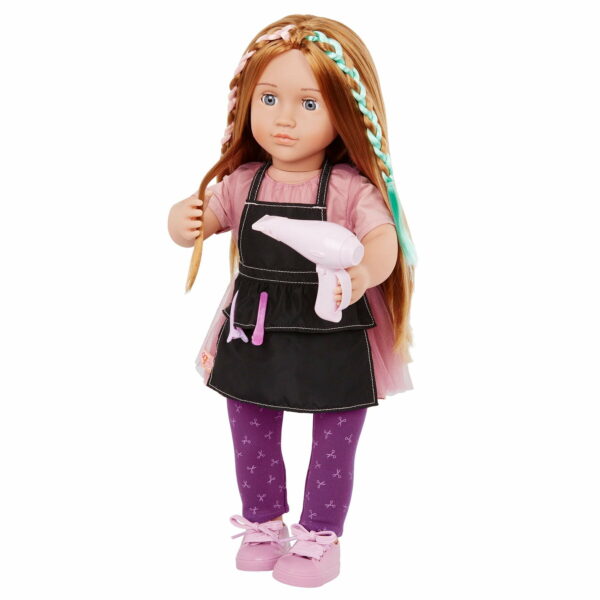 Drew Posable 18-inch Hair Stylist Doll Our Generation