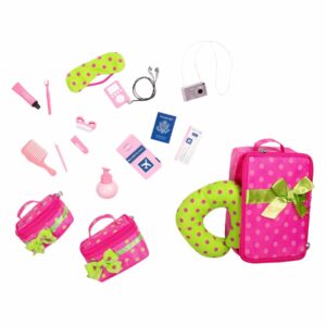 Doll Luggage And Travel Set Our Generation