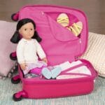 Carry-On Dreaming Rolling Luggage for Kids Our Generation - Image 2
