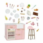 Kitchen Island with Accessories Our Generation