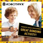 JitteryGit Robot Building Toy Orange Tangryp (221 Pcs) Robotryx - Image 5