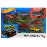 Hot Wheels 9-Car Pack Of 1:64 Scale Vehicles With Exclusive Car
