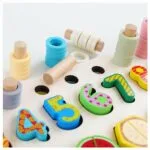 5-in-1 Wooden Number Fruit Shape Sorting - Image 3