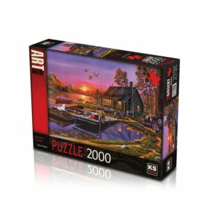 Ks Games Lakeside Cottage Puzzle 2000 Pcs