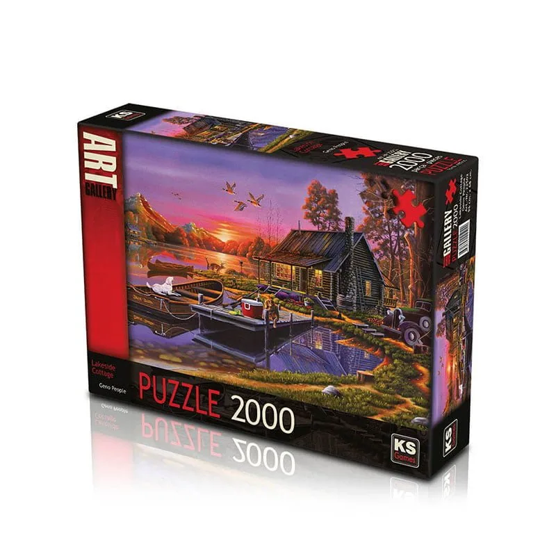 Ks Games Lakeside Cottage Puzzle 2000 Pcs