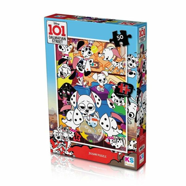 Ks Games 50 Piece Puzzle 101 Dalmatians