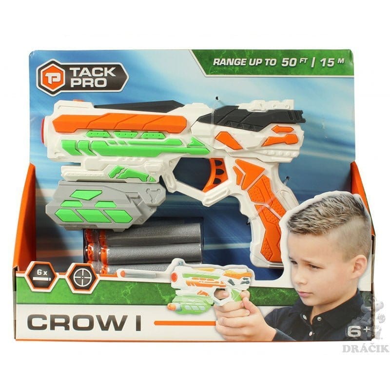 Tack Pro® Crow I with 6 darts, 18 cm Tack Pro® Crow I with 6 darts, 18 cm