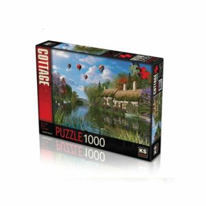 Ks Game Old River Cottag Puzzel 1000 Pcs