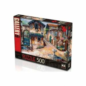 Ks Game The Fountain on the Square Puzzle 500 Pcs