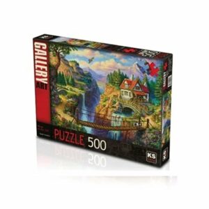 Ks Games House on the Cliff Puzzle 500 Pcs