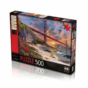 Ks Games Sunset At Golden Gate Puzzle 500 Pcs