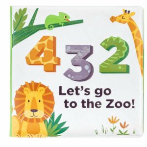 Stephen Joseph Color Changing Bath Book The Zoo