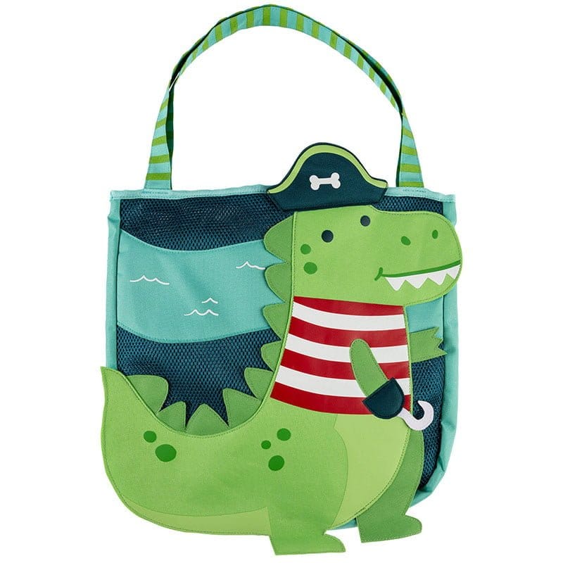 2 Stephen Joseph Beach Tote Dino Pirate Design