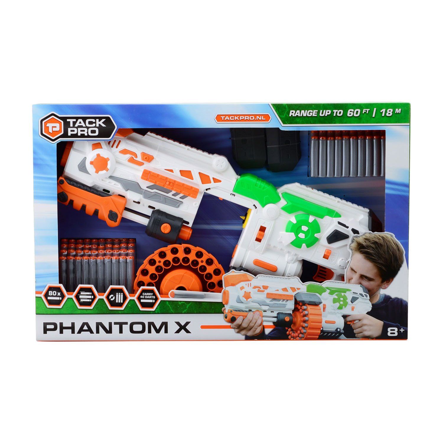 Tack Pro® Phantom I with 40 darts, 70cm Tack Pro® Phantom I with 40 darts, 70cm