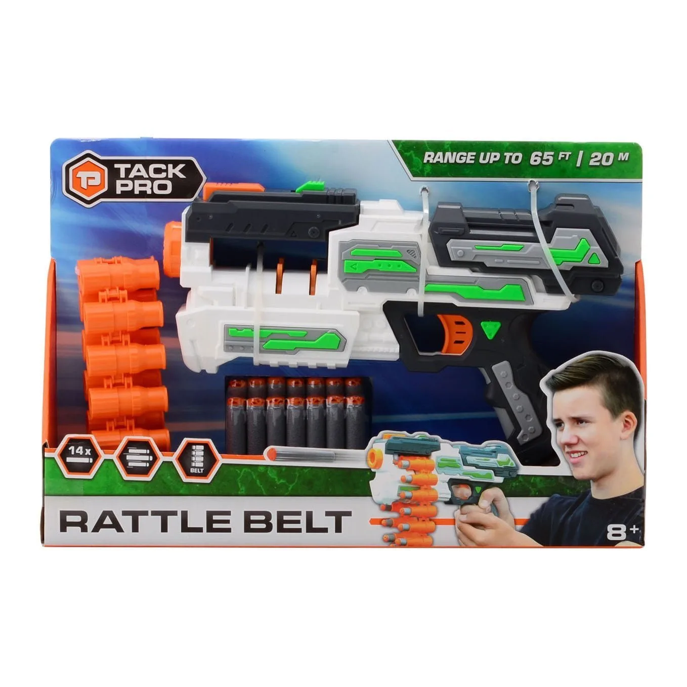 Tack Pro® Rattle Belt with 14 darts, 30cm Tack Pro® Rattle Belt with 14 darts, 30cm
